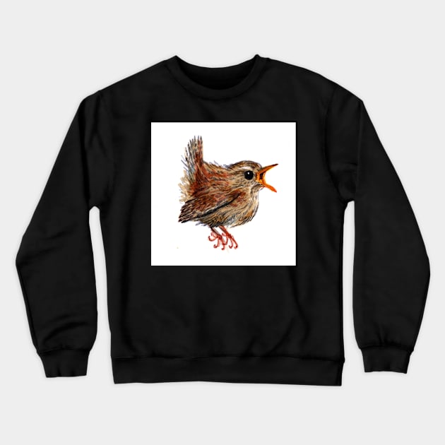 Wren Crewneck Sweatshirt by sadnettles